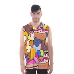 Sweet Stuff Digitally Food Men s Basketball Tank Top by Nexatart