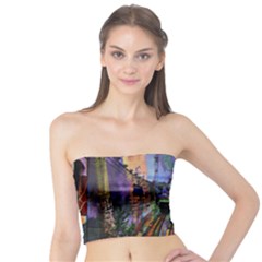 Downtown Chicago City Tube Top by Nexatart