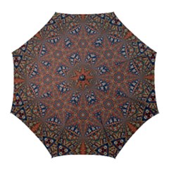 Armenian Carpet In Kaleidoscope Golf Umbrellas