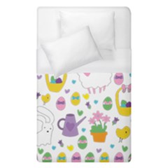 Cute Easter Pattern Duvet Cover (single Size)