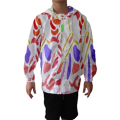 Motorcycle Racing The Slip Motorcycle Hooded Wind Breaker (kids) by Nexatart