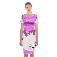 Easter Bunny  Classic Short Sleeve Midi Dress