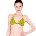 Sunburst Pattern Radial Background Bikini Top View1