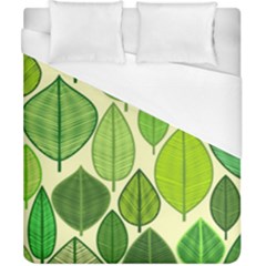 Leaves Pattern Design Duvet Cover (california King Size)