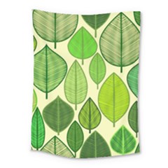 Leaves Pattern Design Medium Tapestry by TastefulDesigns