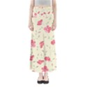 Seamless Flower Pattern Maxi Skirts View1