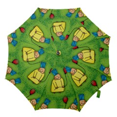 Party Kid A Completely Seamless Tile Able Design Hook Handle Umbrellas (small) by Nexatart