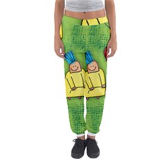 Party Kid A Completely Seamless Tile Able Design Women s Jogger Sweatpants by Nexatart