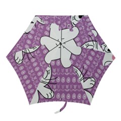 Easter Bunny  Mini Folding Umbrellas by Valentinaart