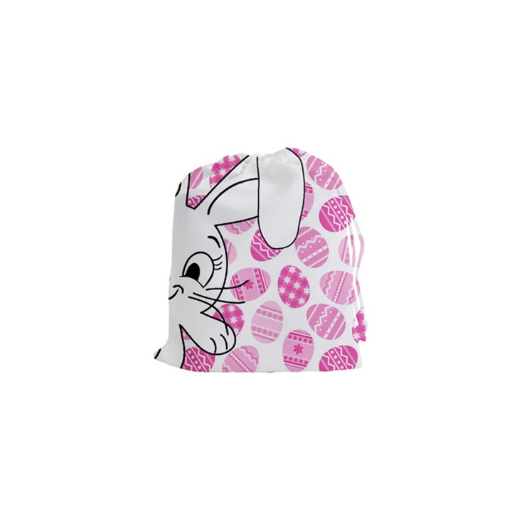 Easter bunny  Drawstring Pouches (XS) 