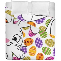 Easter Bunny  Duvet Cover Double Side (california King Size) by Valentinaart