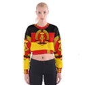 Flag of East Germany Cropped Sweatshirt View1