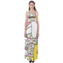 Easter bunny and chick  Empire Waist Maxi Dress View1