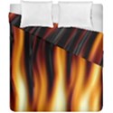 Dark Flame Pattern Duvet Cover Double Side (California King Size) View1