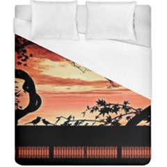Autumn Song Autumn Spreading Its Wings All Around Duvet Cover (california King Size)