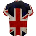 Flag Of Britain Grunge Union Jack Flag Background Men s Cotton Tee View2