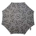 Metal Background With Round Holes Hook Handle Umbrellas (Small) View1