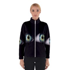 Eye On The Black Background Winterwear