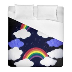 Rainbow Animation Duvet Cover (full/ Double Size) by Nexatart