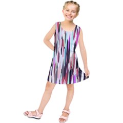 Randomized Colors Background Wallpaper Kids  Tunic Dress by Nexatart