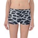 Black And White Giraffe Skin Pattern Reversible Bikini Bottoms View1