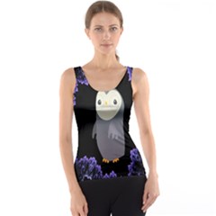 Fractal Image With Penguin Drawing Tank Top by Nexatart