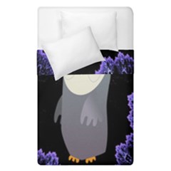 Fractal Image With Penguin Drawing Duvet Cover Double Side (single Size) by Nexatart