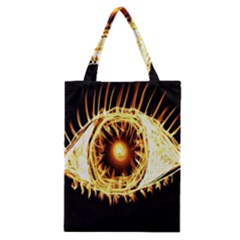 Flame Eye Burning Hot Eye Illustration Classic Tote Bag