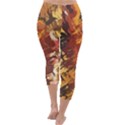 Abstraction Abstract Pattern Capri Winter Leggings  View4