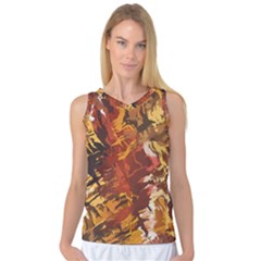 Abstraction Abstract Pattern Women s Basketball Tank Top