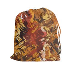 Abstraction Abstract Pattern Drawstring Pouches (XXL)