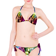 Magic Butterfly Art In Glass Bikini Set by Nexatart