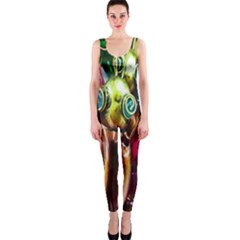 Magic Butterfly Art In Glass Onepiece Catsuit