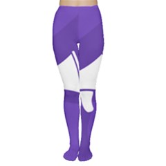 Announce Sing White Blue Women s Tights