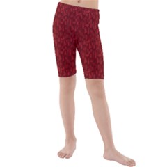 Bicycle Guitar Casual Car Red Kids  Mid Length Swim Shorts by Mariart