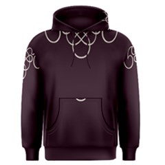 Black Cherry Scrolls Purple Men s Pullover Hoodie