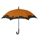 City Building Orange Hook Handle Umbrellas (Large) View3