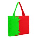 Critical Points Line Circle Red Green Medium Tote Bag View2