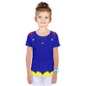 Critical Points Line Circle Red Blue Yellow Kids  One Piece Tee View1