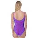 Dendron Diffusion Aggregation Flower Floral Leaf Red Purple Camisole Leotard  View2