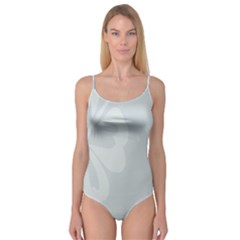 Hibiscus Sakura Glacier Gray Camisole Leotard 