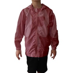 Hibiscus Sakura Red Hooded Wind Breaker (kids)