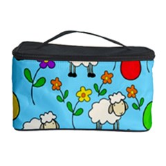 Easter Lamb Cosmetic Storage Case by Valentinaart