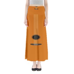 Minimalism Art Simple Guitar Maxi Skirts