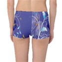 Flowers Butterflies Patterns Lines Purple Reversible Bikini Bottoms View4