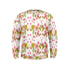 Floral Pattern Kids  Sweatshirt