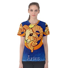 Zodiac Aries Women s Cotton Tee