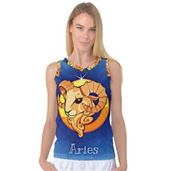 Zodiac Aries Women s Basketball Tank Top