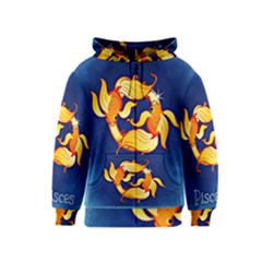 Zodiac Pisces Kids  Zipper Hoodie