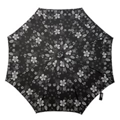 Floral Pattern Hook Handle Umbrellas (medium)